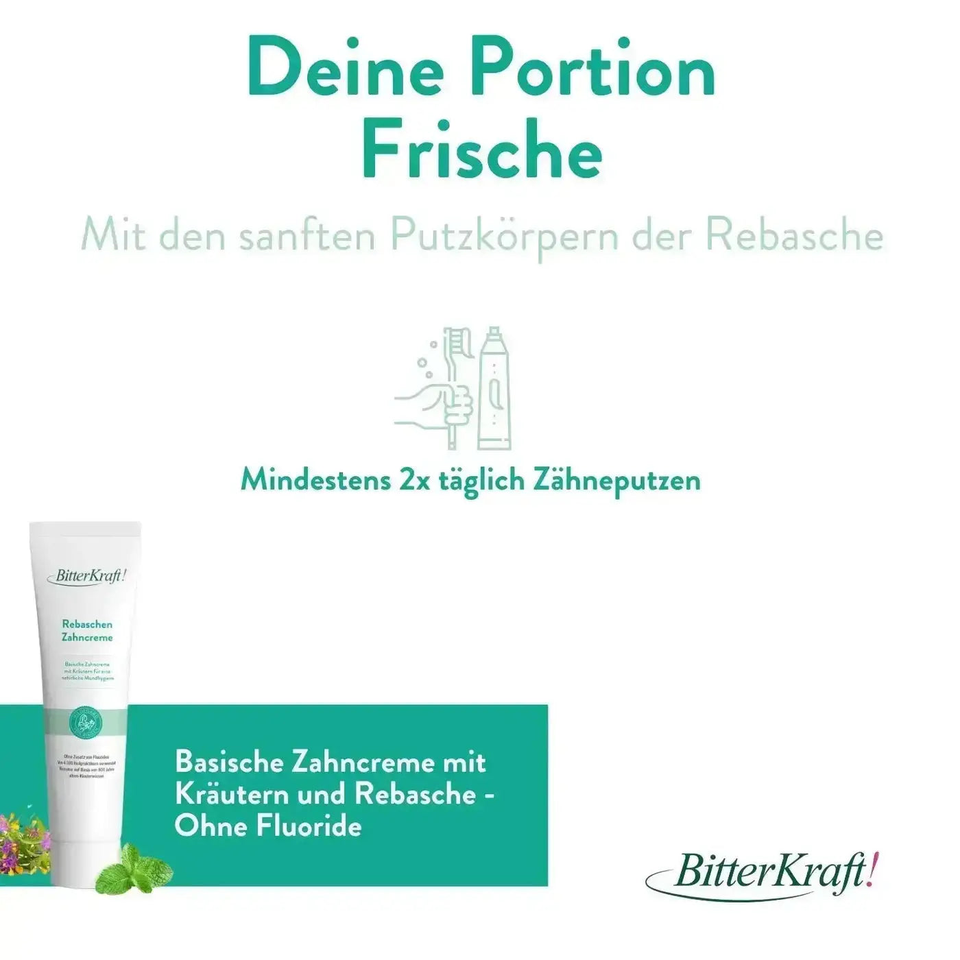 Rebaschen-Zahncreme Geburtstagspaket