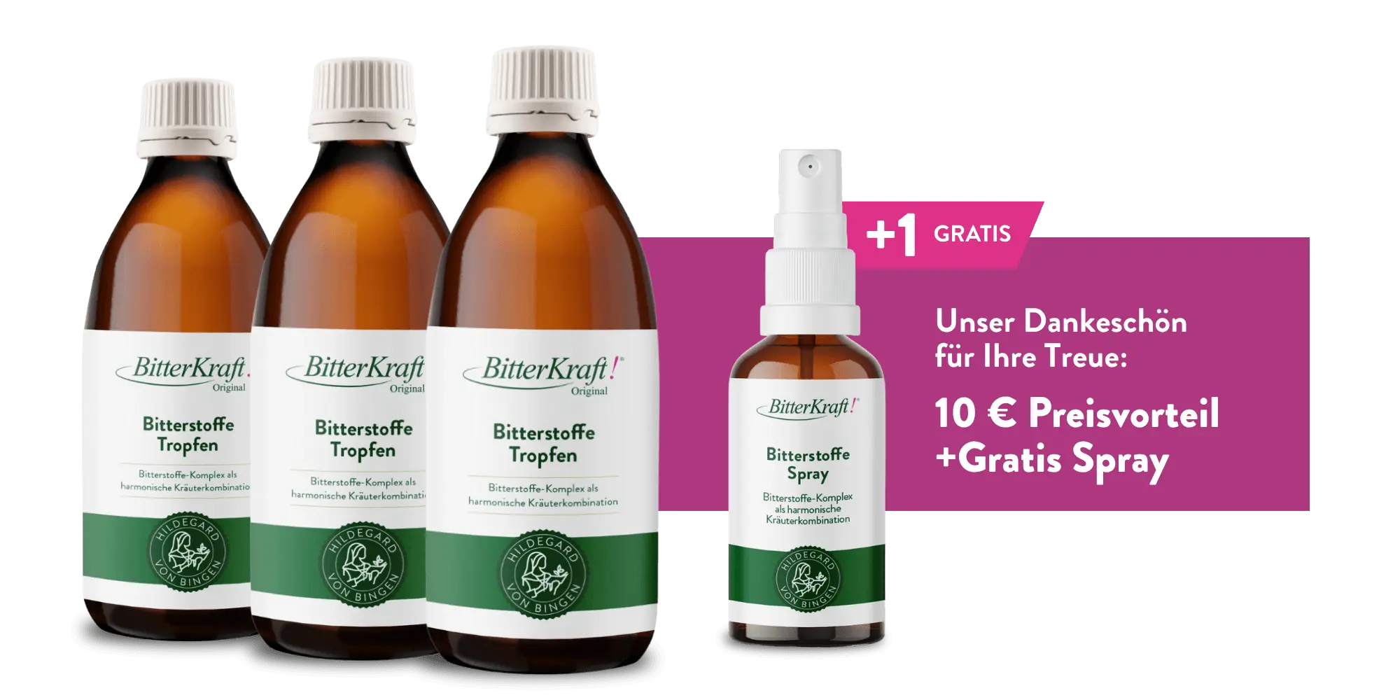 BitterKraft Original 200ml – 3er-Sparpaket