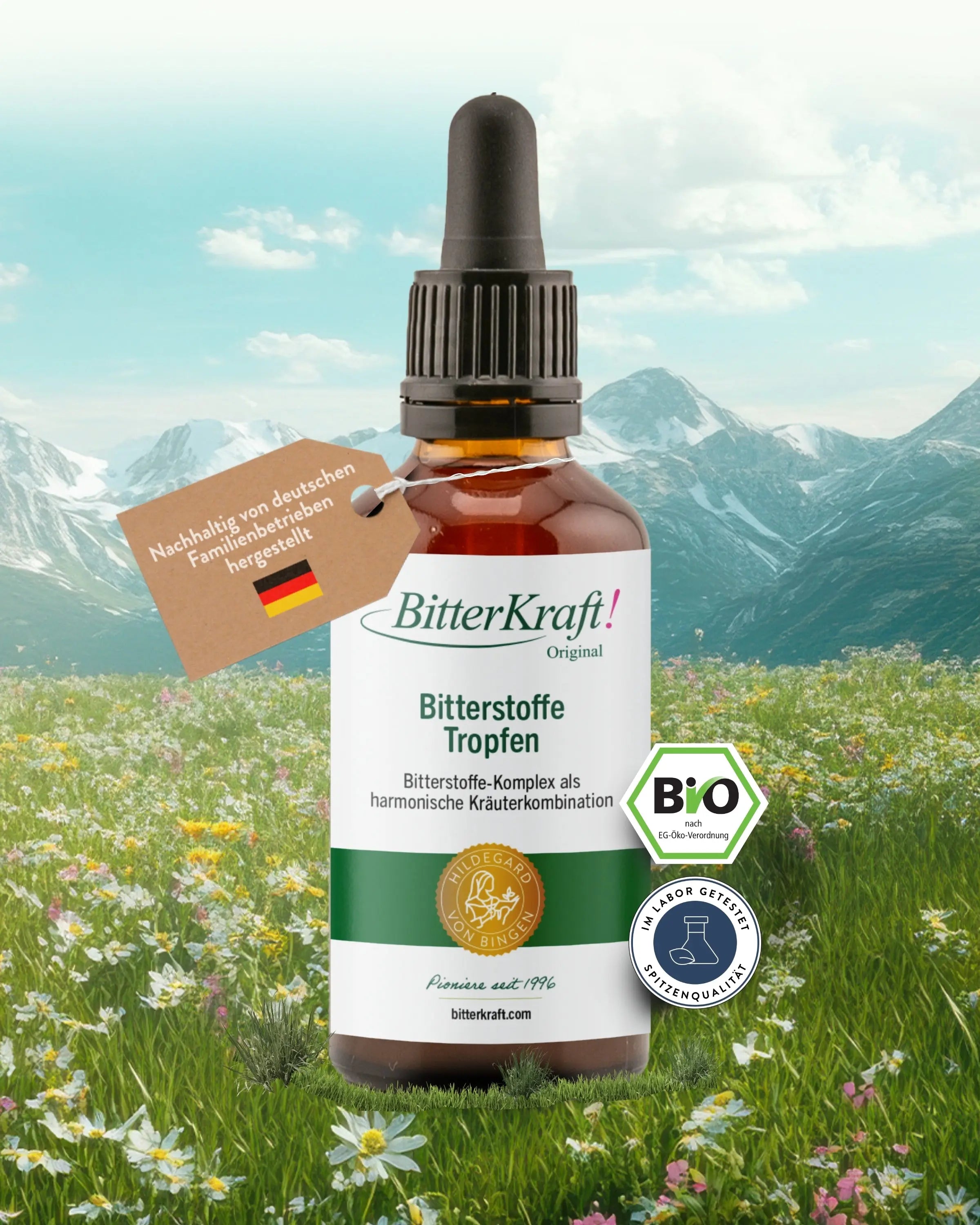 BitterKraft! Original Tropfen (BIO) 50ml mit Pipette