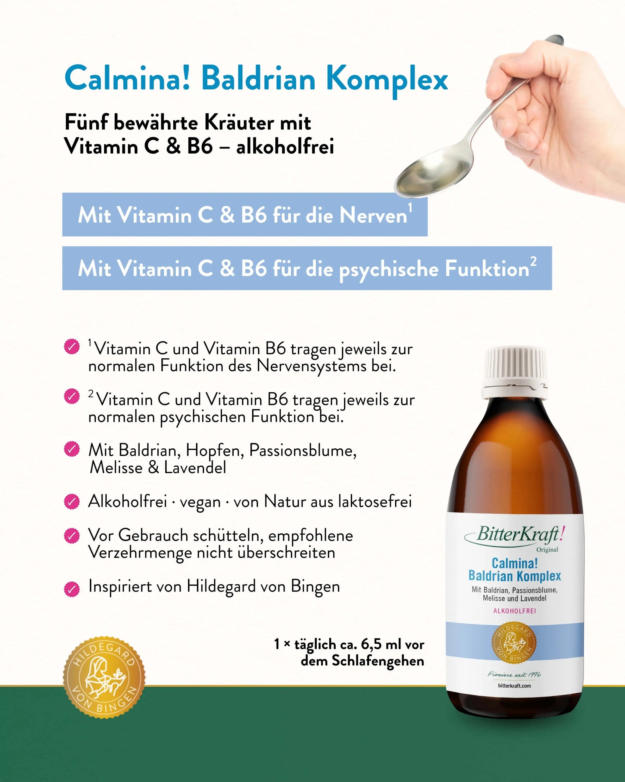 Calmina! Baldrian-Komplex 200ml
