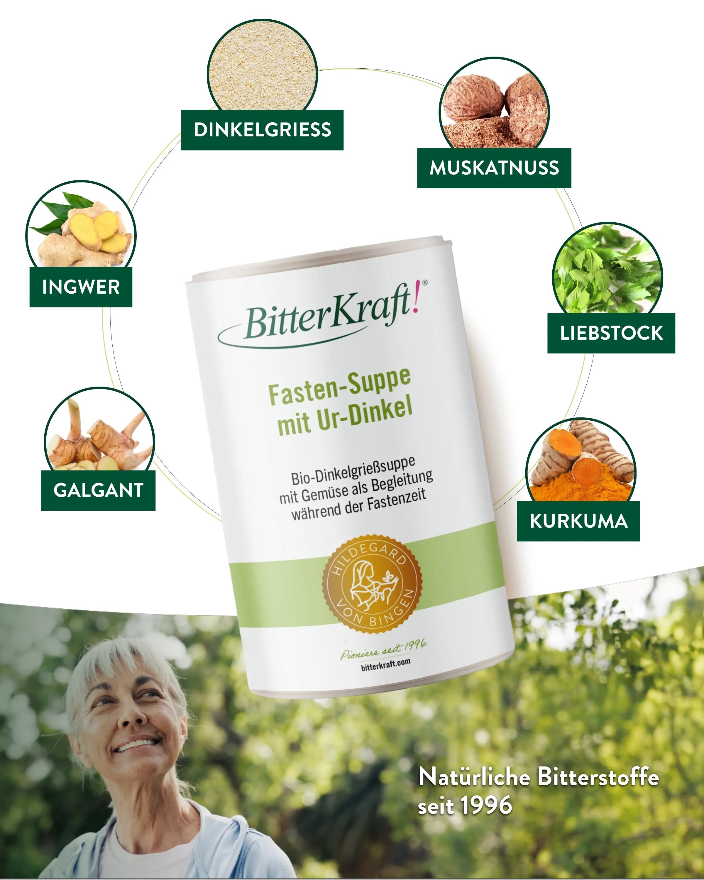 Fasten-Suppe mit Ur-Dinkel (BIO)