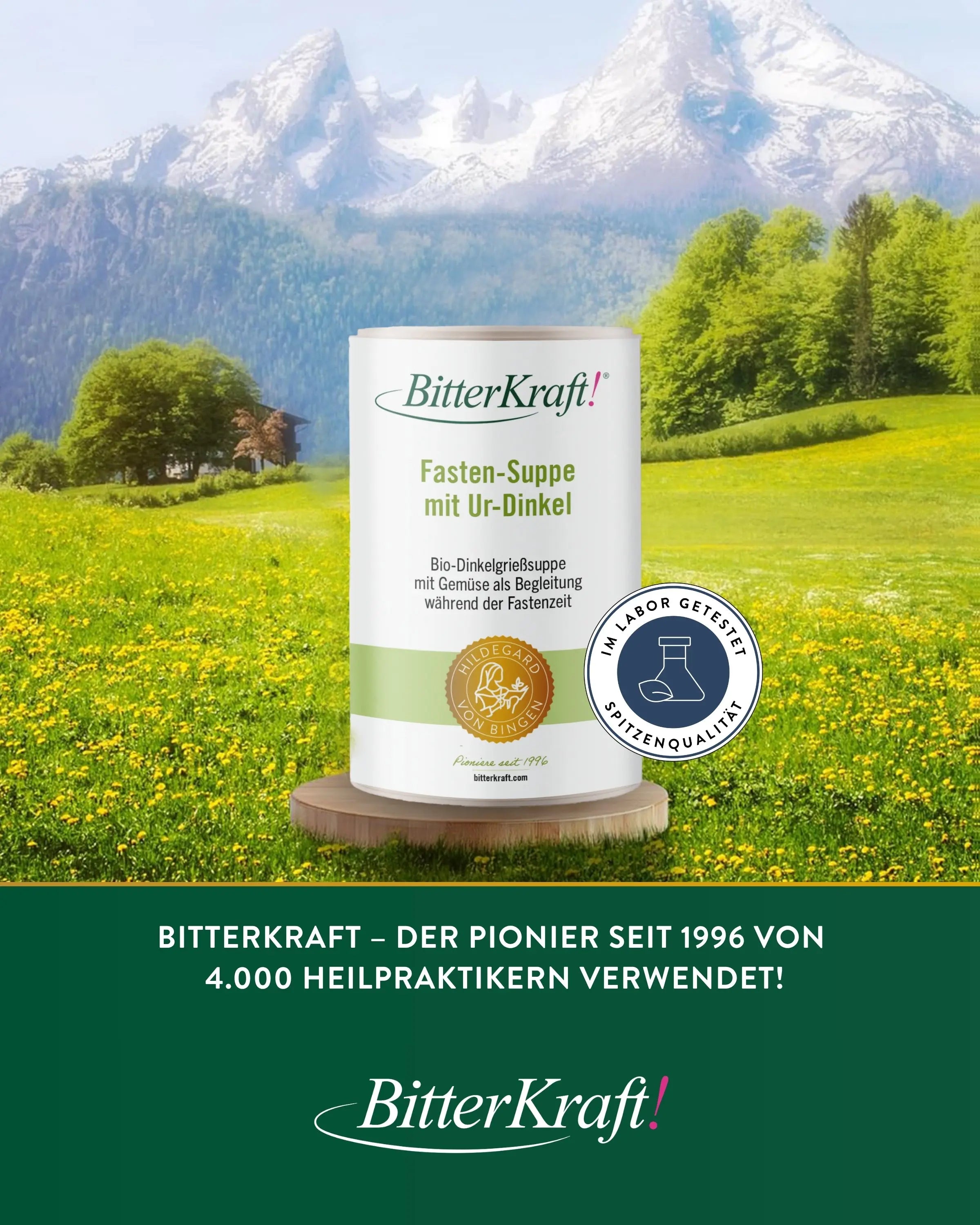 Fasten-Suppe mit Ur-Dinkel (BIO)
