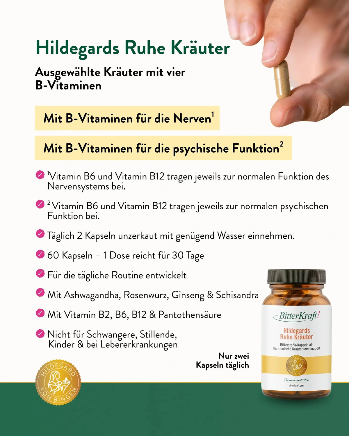 Hildegards Ruhe-Kräuter
