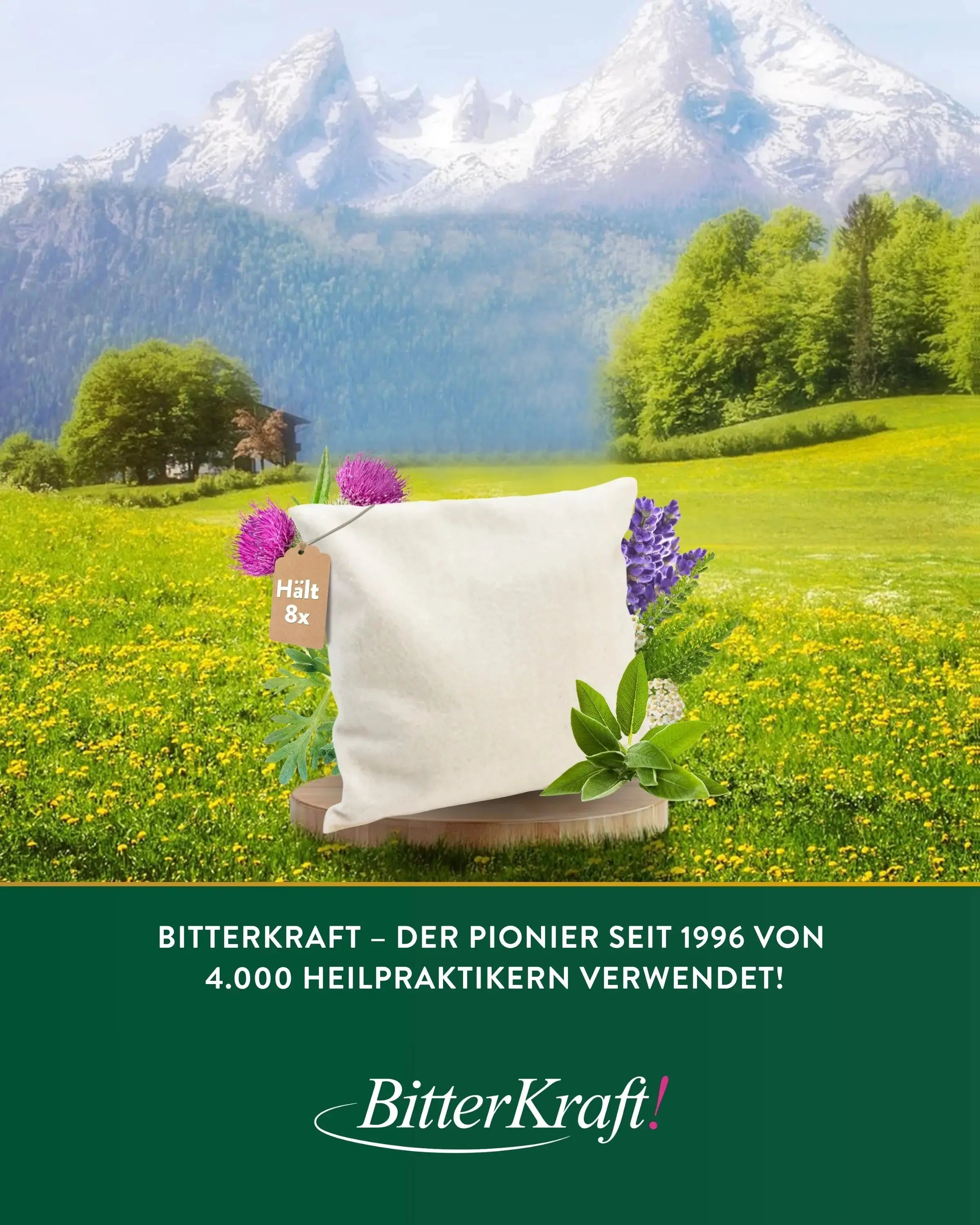 Kräuter-Kissen für Leberwickel Bitterkraft GmbH - Bitterkraft