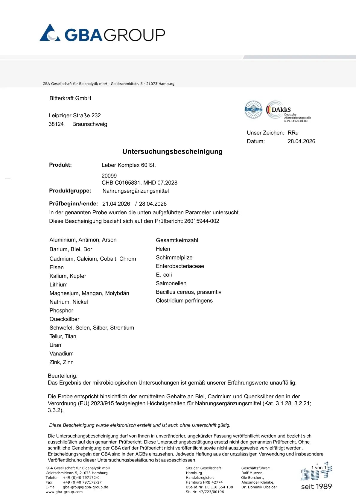 Leber-Komplex – 3er-Sparpaket