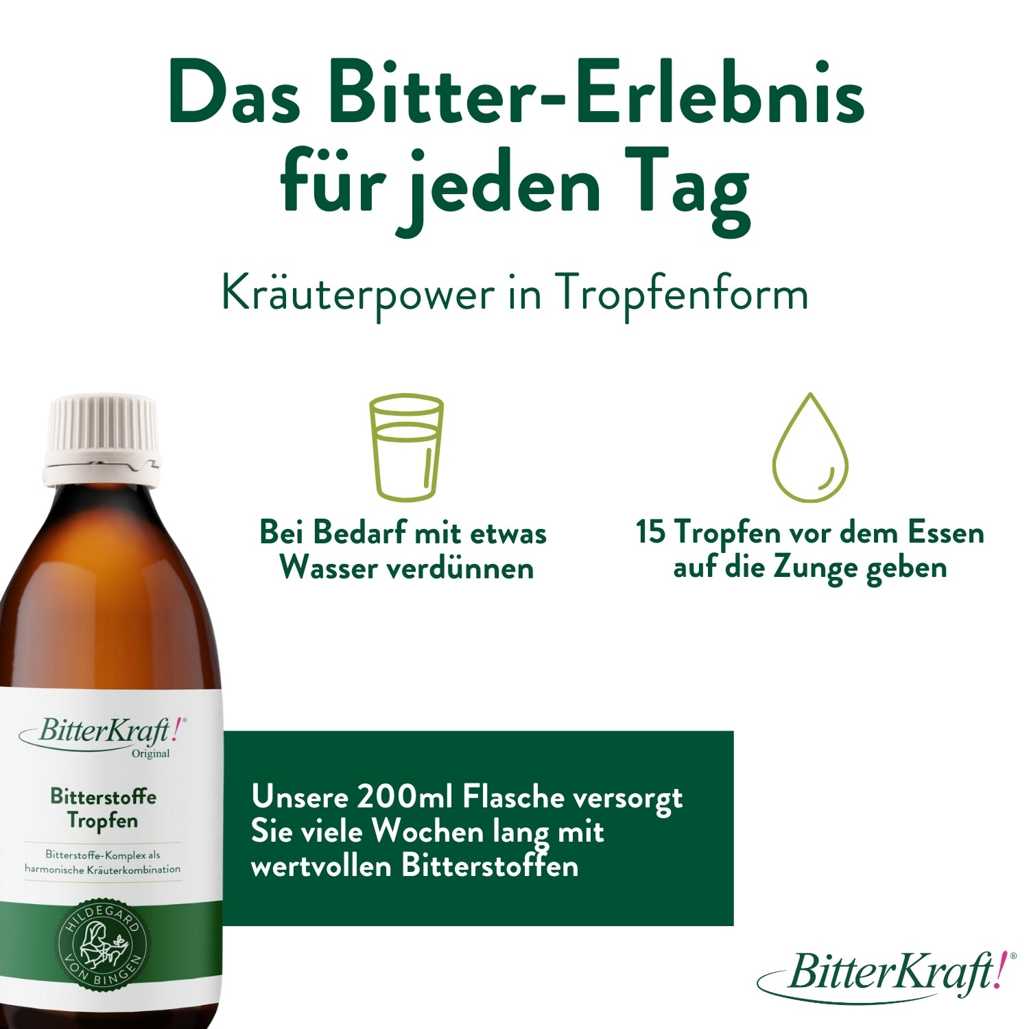 BitterKraft Original 200ml – 3er-Sparpaket
