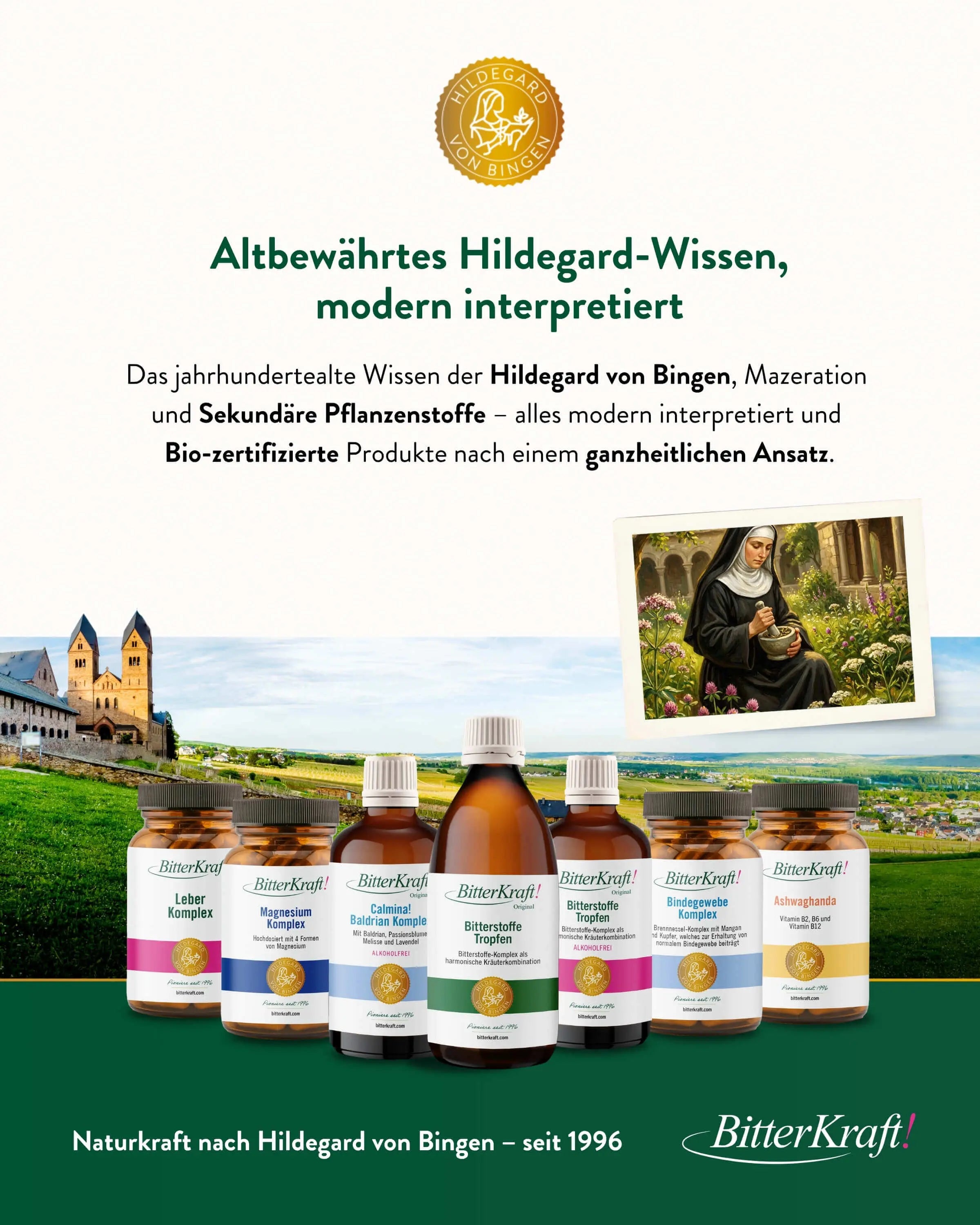 Bitterkraft Magnesium Komplex (60 Kapseln)