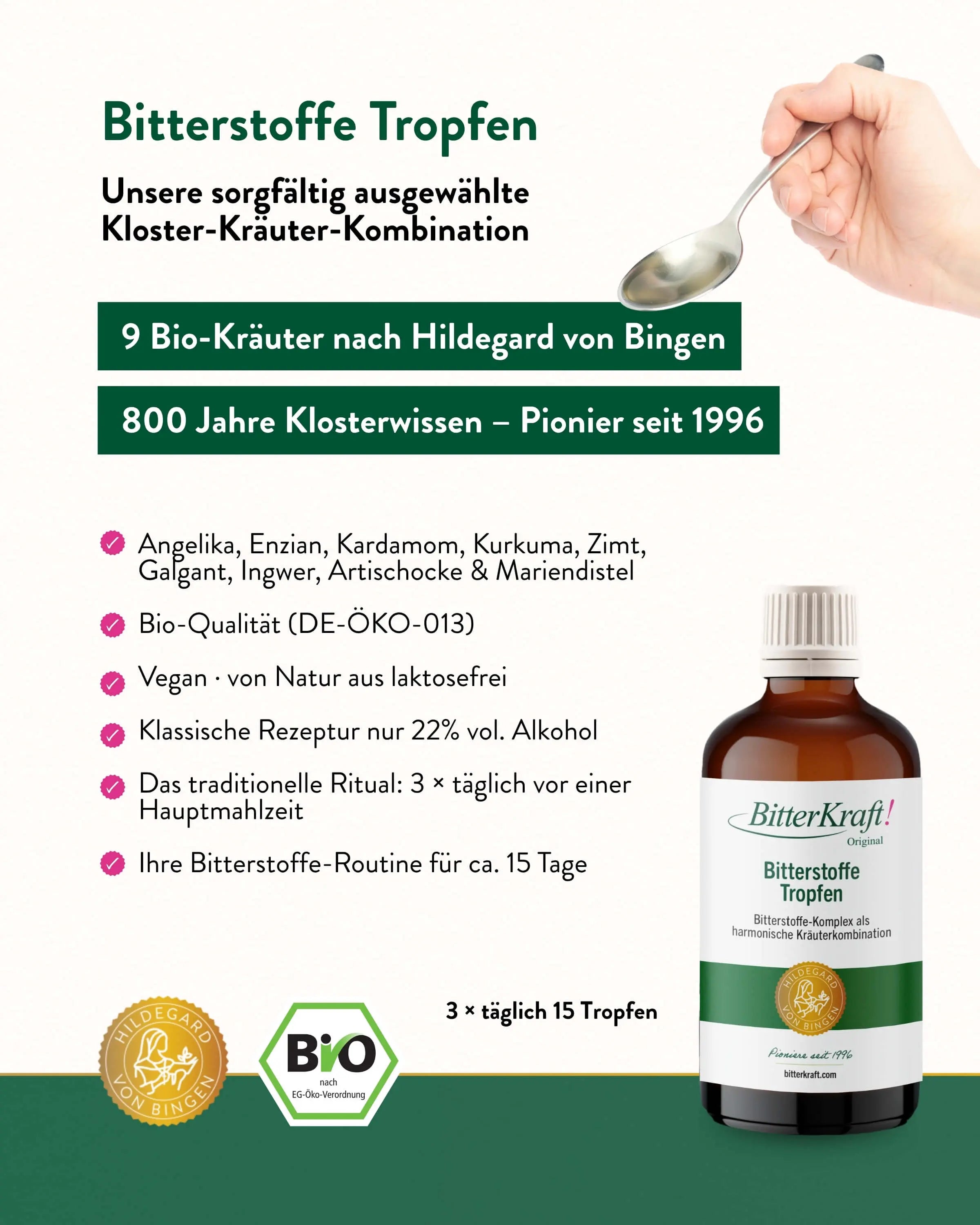 BitterKraft! Original Tropfen (BIO) 100ml