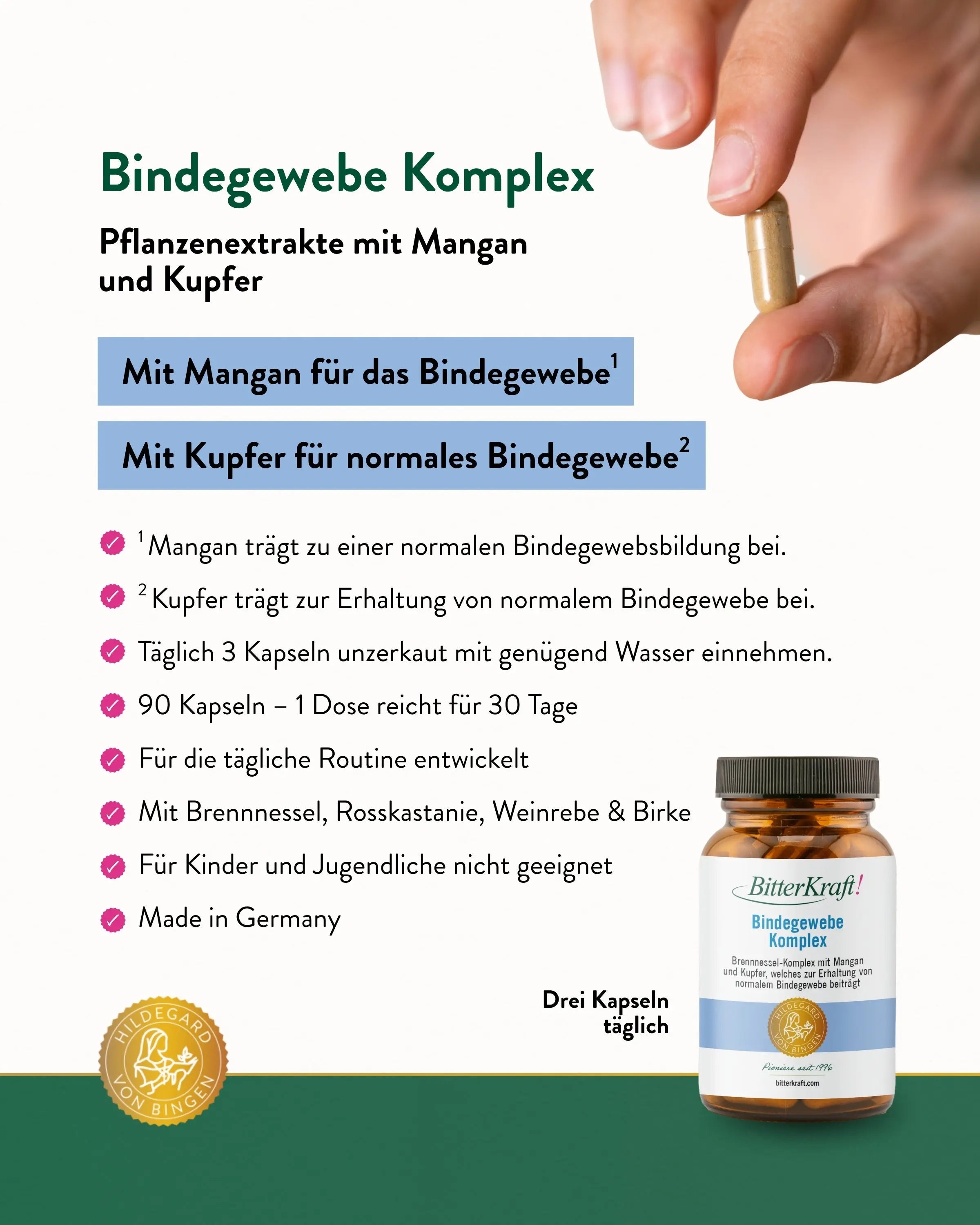 Bitterkraft Bindegewebe-Komplex Geburtstagspaket
